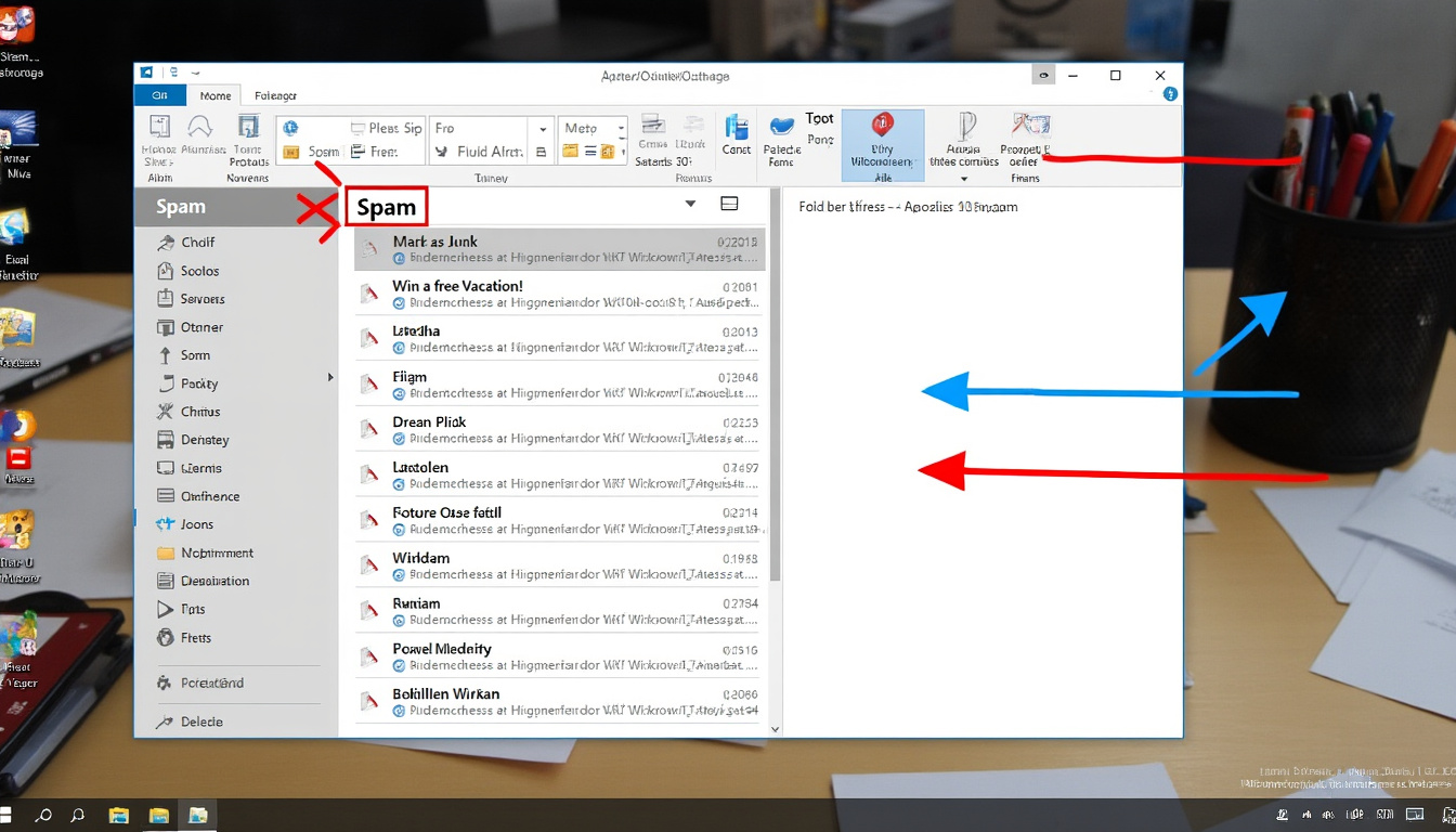 découvrez dans ce guide pratique comment localiser le dossier spam dans outlook. apprenez à gérer vos courriers indésirables et à retrouver facilement vos e-mails importants, tout en optimisant votre expérience de messagerie.